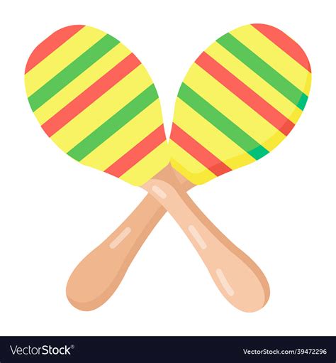 Maracas Royalty Free Vector Image - VectorStock