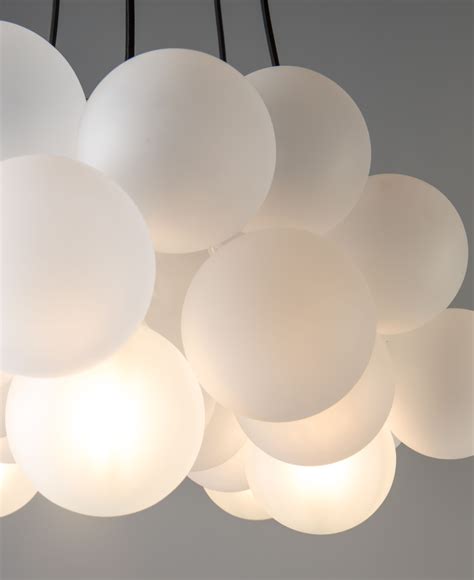 Frosted Bubble Chandelier Light Five Point in 2020 | Bubble chandelier ...