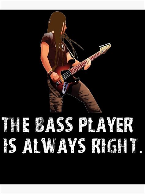 "Funny Bass Player Shirt - The Bass Player Is Always Right - Funny ...