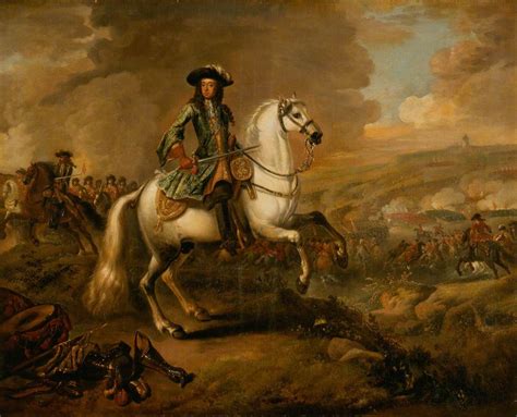 King William III (1650–1702) at the Battle of the Boyne | Rembrandt van ...