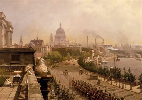 The Embankment (Tissot) | London Painting