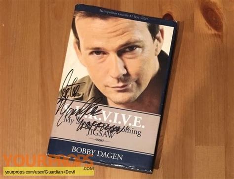 Saw 3D Bobby Dagen (Sean Patrick Flanery) S.U.R.V.I.V.E Book original ...