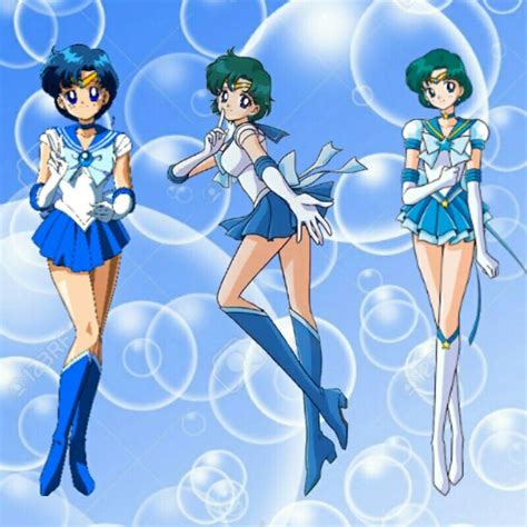 Sailor Mercury transformations | Sailor mercury, Sailor moon, Magical ...