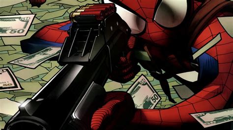 Spider-man with a gun | Zoom Comics - Daily Comic Book Wallpapers