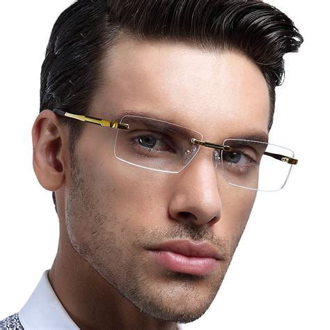 Mens Rimless Glasses Uk | Louisiana Bucket Brigade