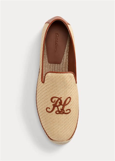 Embroidered Canvas Loafer Espadrille for Men | Ralph Lauren® AE