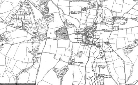 Old Maps of Titchfield, Hampshire - Francis Frith