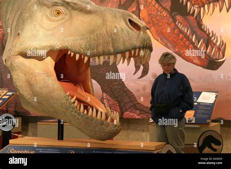 T Rex Center Eastend Saskatchewan Stock Photo - Alamy