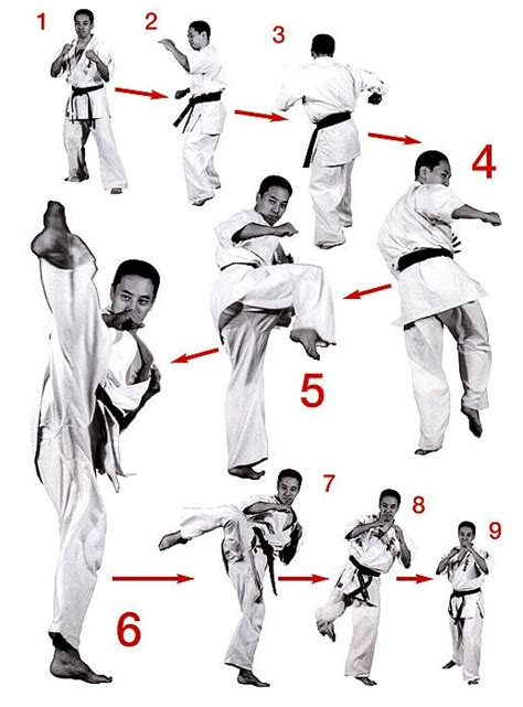 Karate martial arts, Kyokushin karate, Martial arts techniques