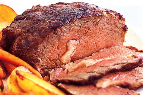 Basic roast beef & vegetables recipe