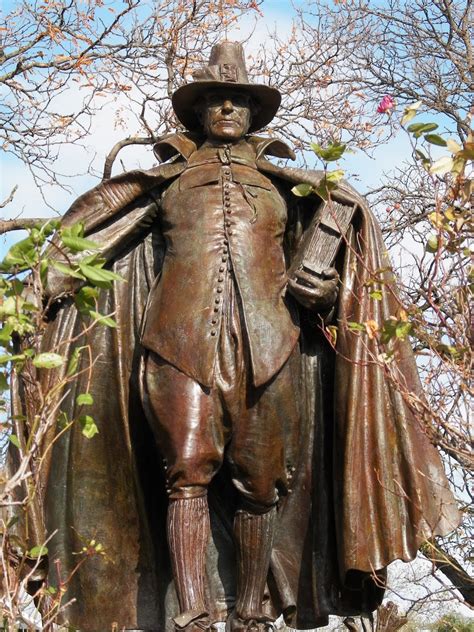 New England Travels: Walking tour and talk on The Puritan statue ...