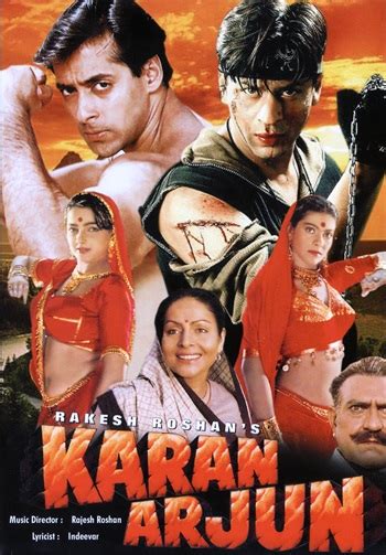 Download Karan Arjun 1995 Hindi 480p DVDRip 450mb - FilmyGod Full Movie