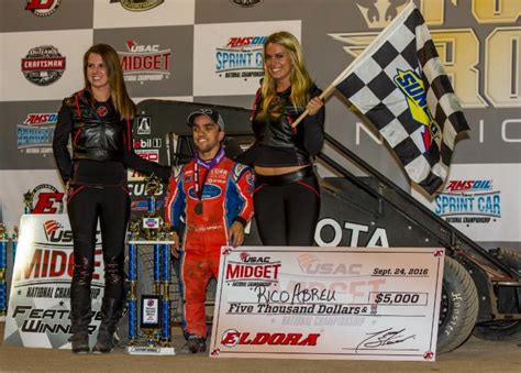 RICO ROMPS IN ELDORA 4-CROWN MIDGET ROUT - St. Louis Racing - STLRacing.com