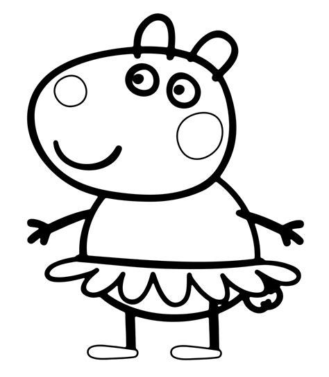 Peppa Pig Coloring Pages | Free download on ClipArtMag