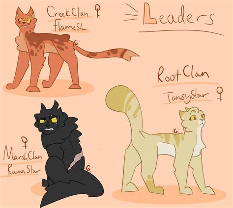 New warriors clans! by GeckoSketchez on DeviantArt