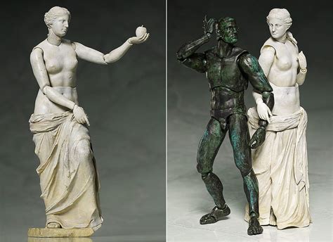 Classical Sculpture Action Figures Bring "David" and "Venus de Milo" to ...