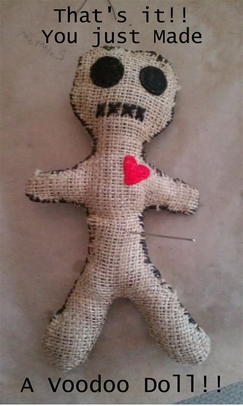 MsBittyKnacks Blog: Tutorial: Make A Voodoo Doll