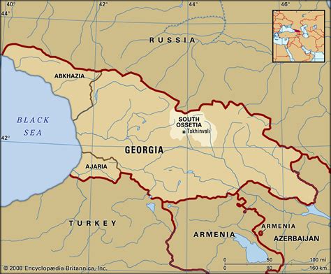 South Ossetia | Map, History, & Recognition | Britannica