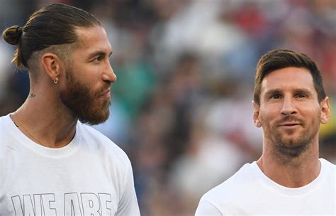 Sergio Ramos backs Paris Saint-Germain teammate Lionel Messi to win ...