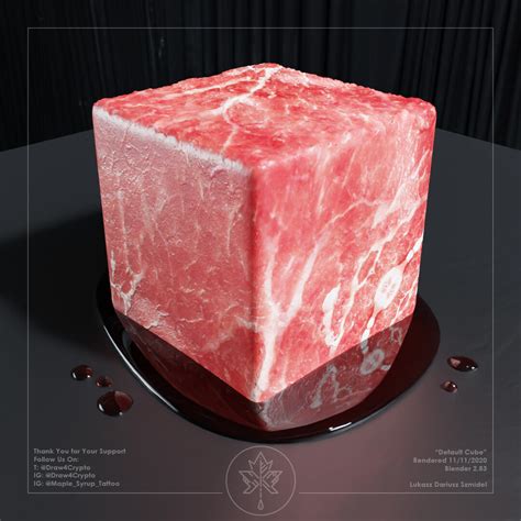 ArtStation - Default Meat Cube