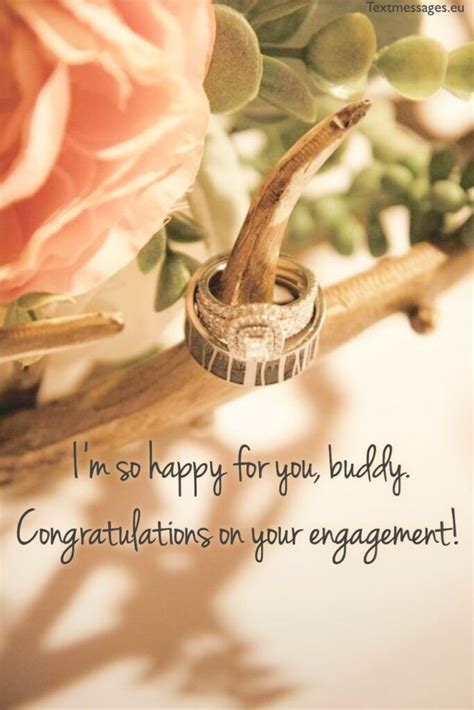 40 Engagement Messages For Friend