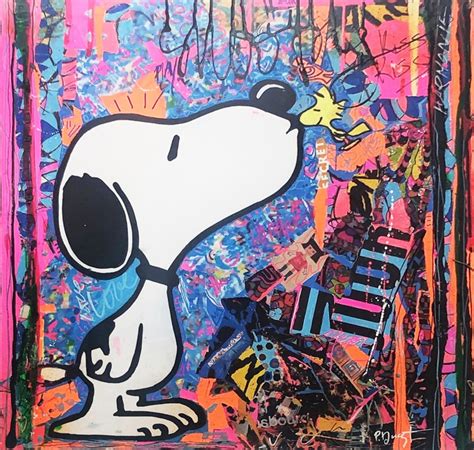 Pop Snoopy by Art'Mony, 2019 | Painting | Artsper