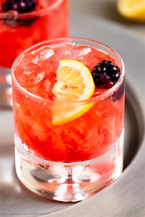 Blackberry Bramble Cocktail Recipe - No Spoon Necessary