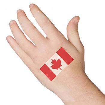 Canada Flag Tattoo – Tattoo for a week