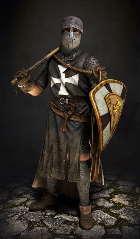 A Brother of the Knights Hospitaller. | Character Concepts | Pinterest ...