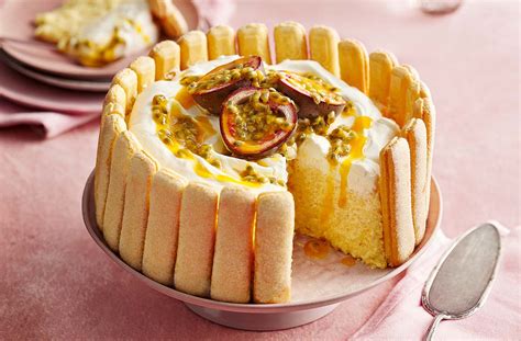 Lemon And Passionfruit Charlotte Recipe | Dessert Recipes | Tesco Real Food