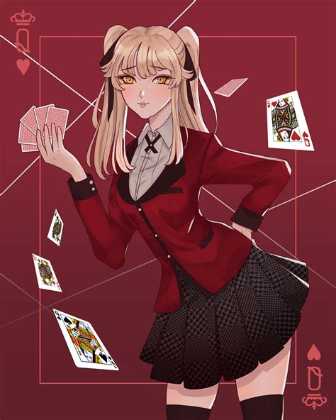 My Mary Saotome fan art by maree.beam : r/Kakegurui