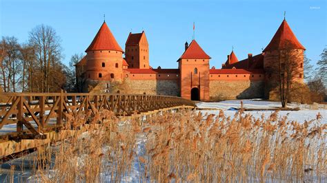 Trakai Island Castle Top View