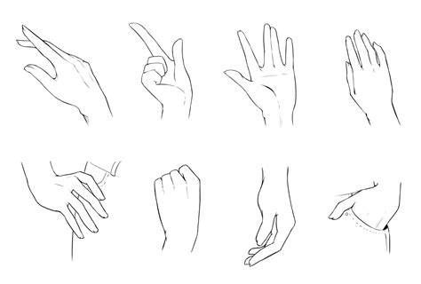 Hands Reference Sheet by Jasmiass on DeviantArt