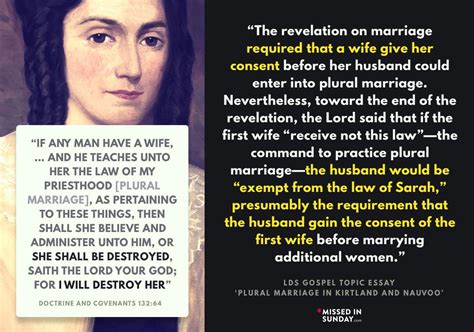 The law of Sarah. Do it, or else...but faux consent. : r/exmormon