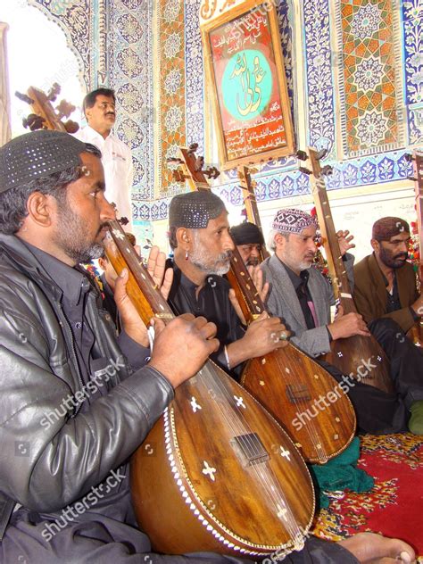 Musicians Play Traditional Instruments Tomb Muslim Editorial Stock ...