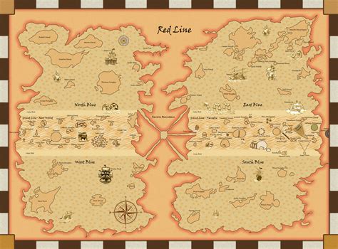 One Piece World Map by Sharpsider on DeviantArt