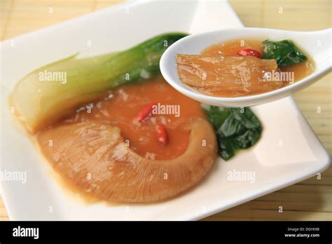 Shark fin soup Stock Photo - Alamy