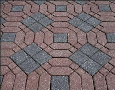 Multicolor Interlocking Pavers at best price in Meerut | ID: 14810759773