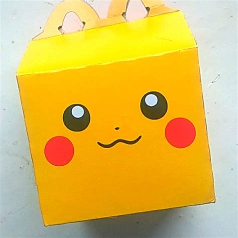 Pokémon | Toys | 222 Pokmon Pikachu Happy Meal Box | Poshmark