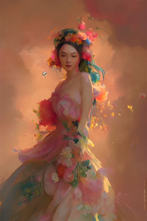 ArtStation - Dance of Flowers