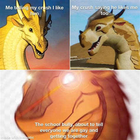 Some wings of fire memes that I made : r/wingsoffirememes