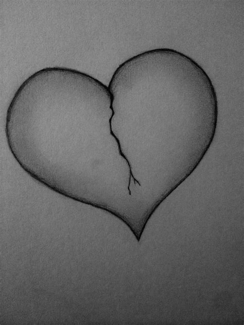 Depression Broken Heart Drawings In Pencil ~ Drawing Tutorial Easy