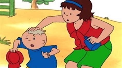 Funny Animated cartoons for Kids | Caillou goes to the beach | Cartoon ...