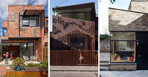 14 Modern Houses Made Of Brick | CONTEMPORIST