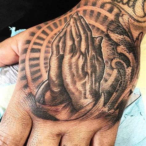 65+ Images OF Praying Hands Tattoos - Way to God