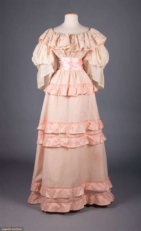 Upcoming Sales | Historical dresses, Tea gown, 19th century fashion