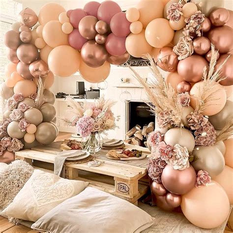 Buy Woaipati Balloon Arch Garland Kit,Double-Stuffed Blush Nude Apricot ...