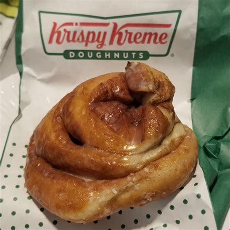 Original Glazed Cinnamon Roll @ Krispy Kreme on Eaten