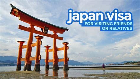 JAPAN VISA FOR VISITING FRIENDS OR RELATIVES: Requirements & Steps ...