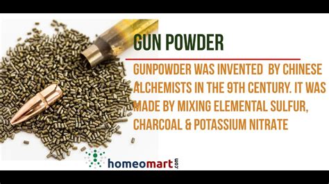 How to use Gunpowder as a Homeopathy medicine - YouTube